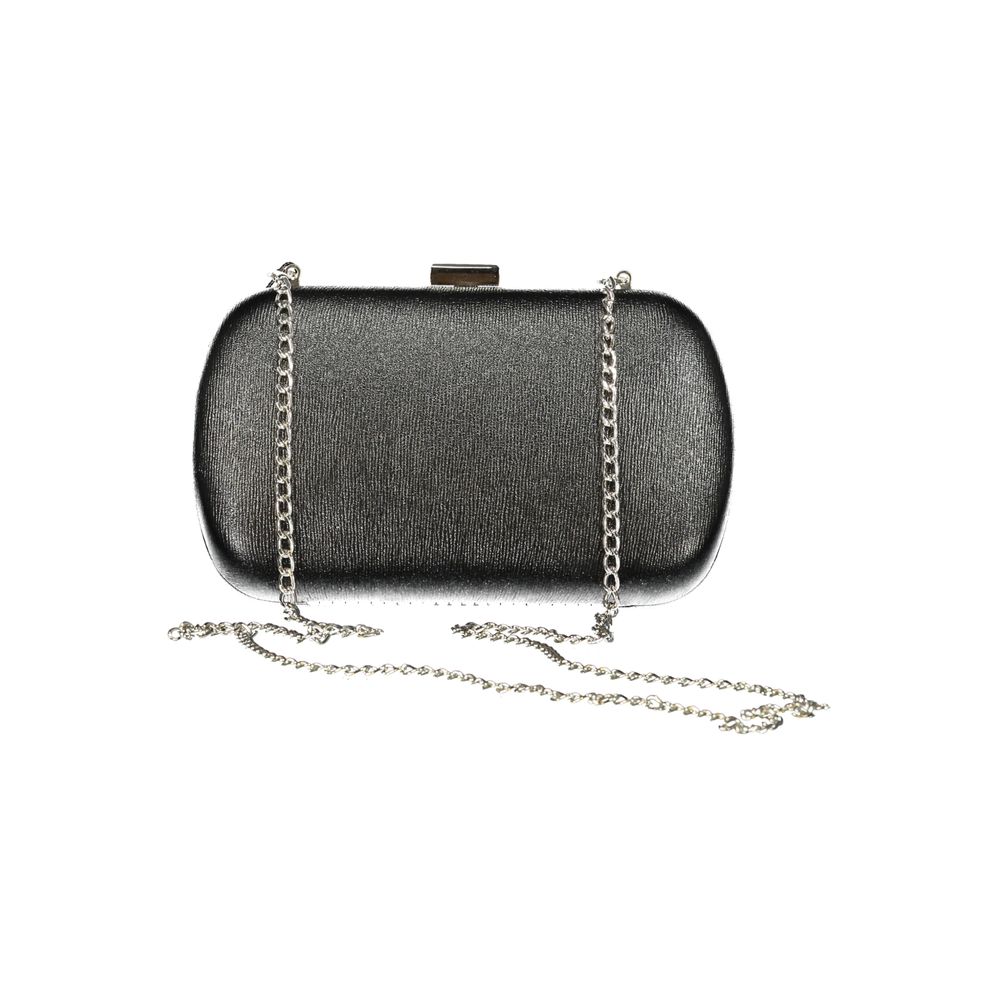 Mario Valentino Black Polyethylene Handbag