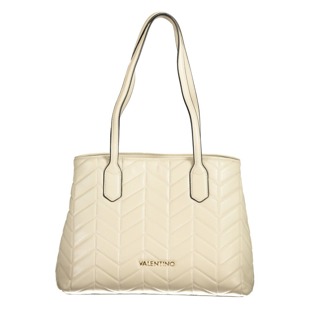 Mario Valentino Beige Polyethylene Handbag