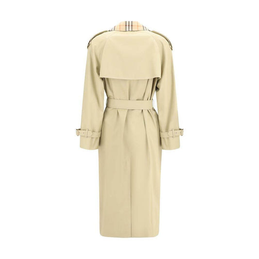 Burberry Castleford Trench Coat with Archive Check collar BU-8111157C2981-10