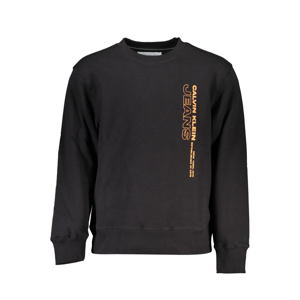 Calvin Klein Black Cotton Sweatshirt