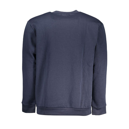 Cavalli Class Blue Cotton Men Sweater