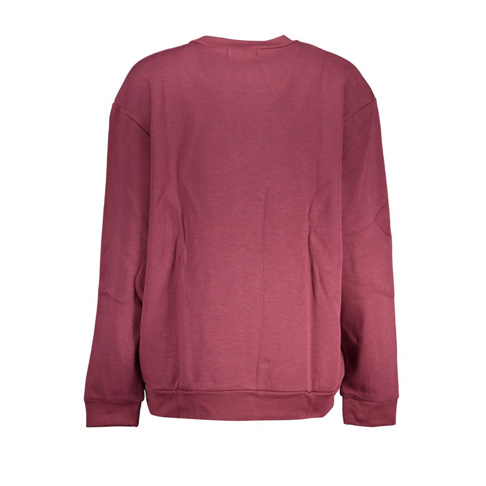 Cavalli Class Purple Cotton Sweatshirt
