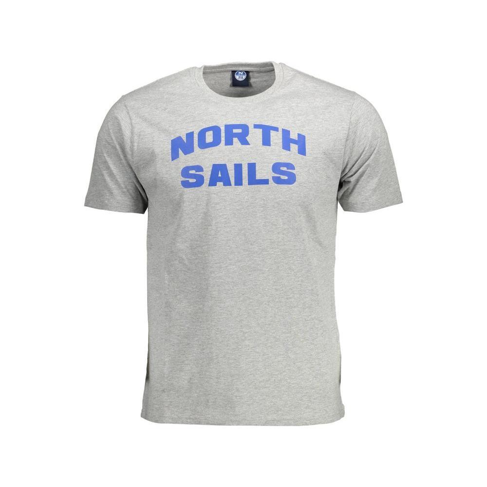 North Sails Gray Cotton T-Shirt