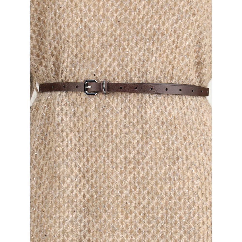 Brunello Cucinelli Perforated long Dress BR-MPS732A90PC3592-S