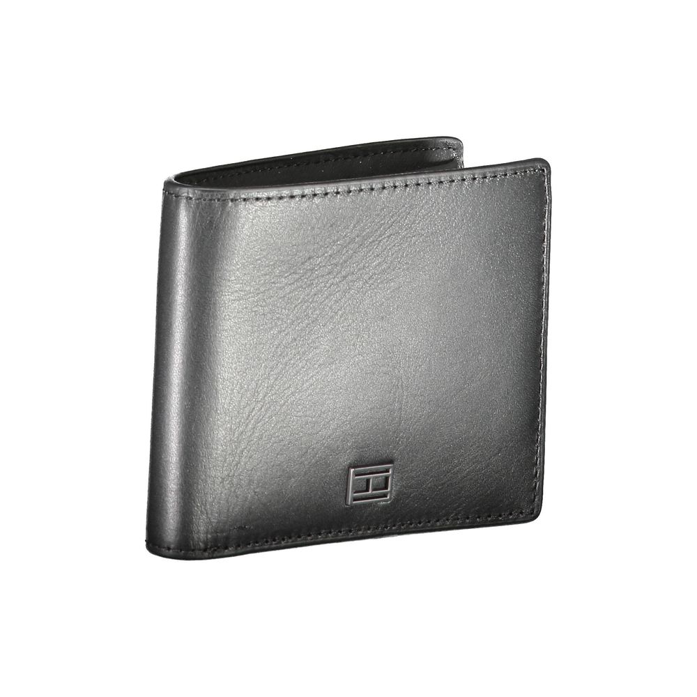 Tommy Hilfiger Black Leather Wallet