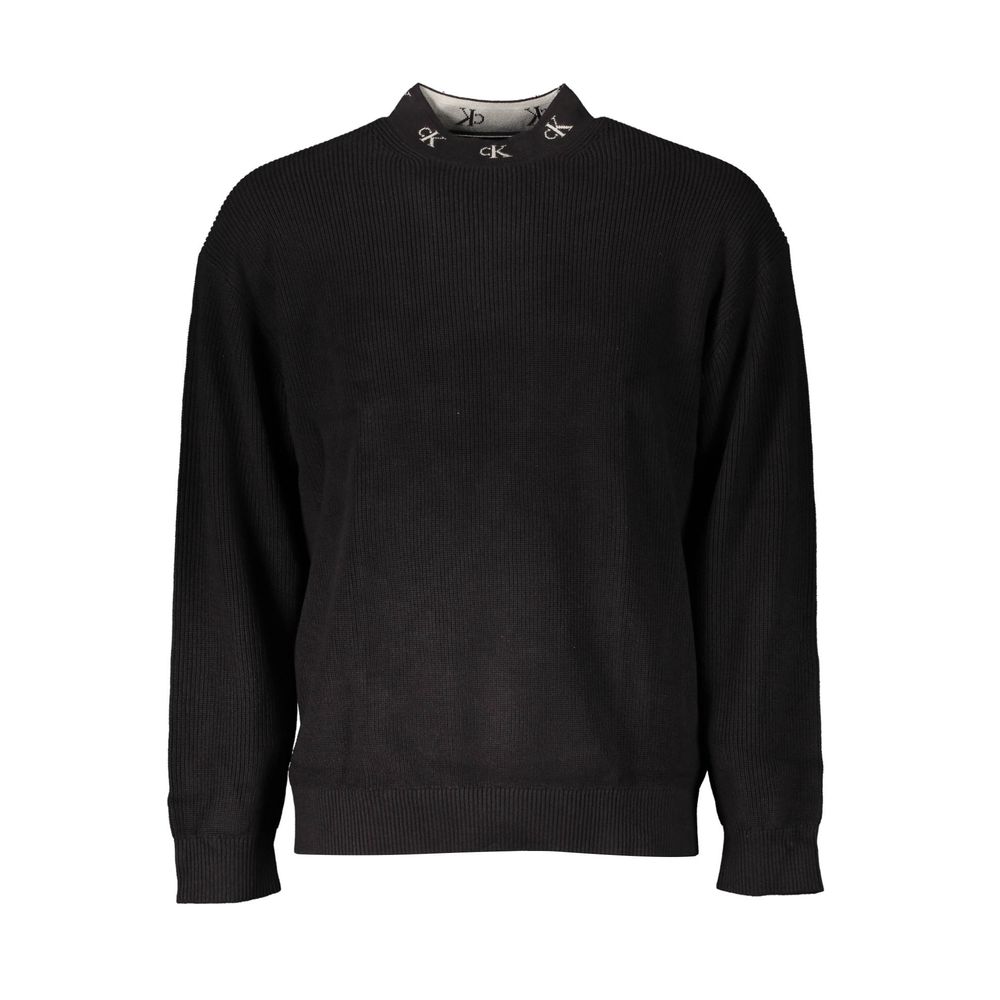 Calvin Klein Black Cotton Sweater