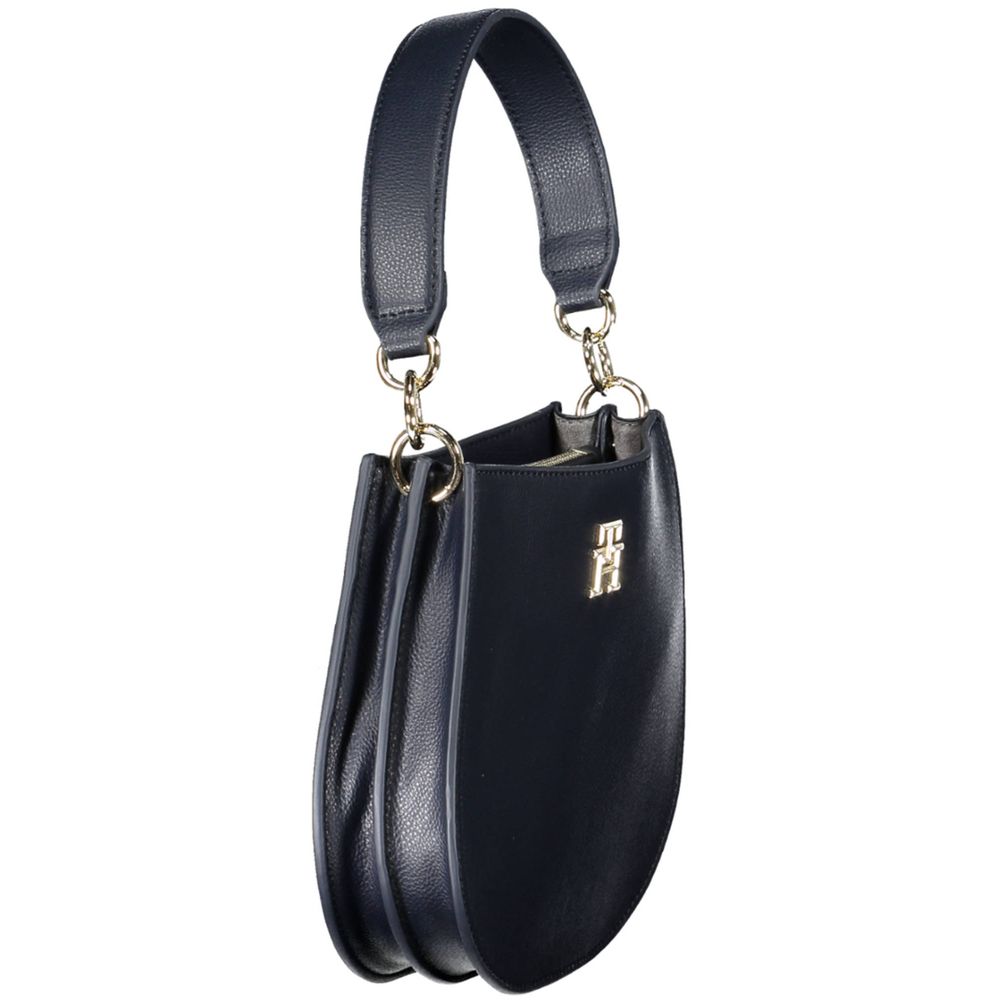 Tommy Hilfiger Blue Polyester Handbag