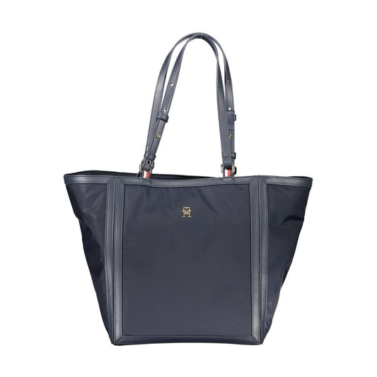 Tommy Hilfiger Blue Polyester Handbag TO-26109