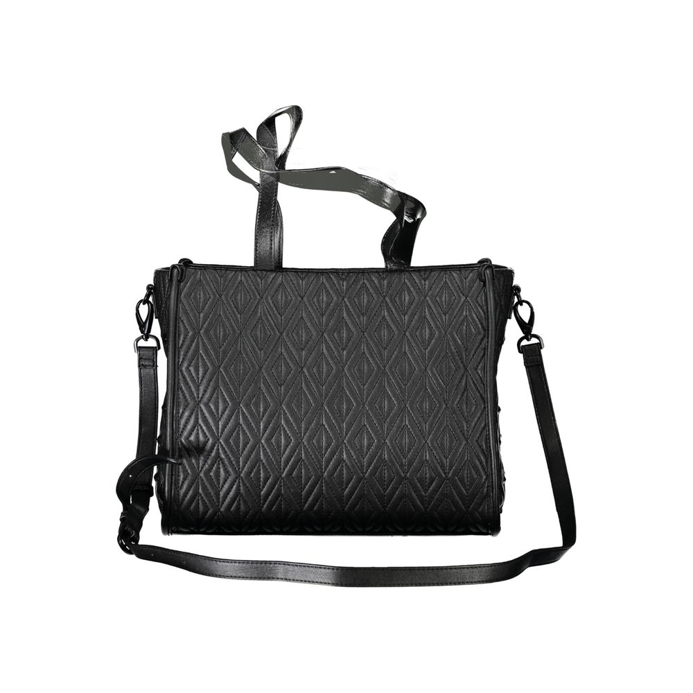 Mario Valentino Black Polyester Handbag