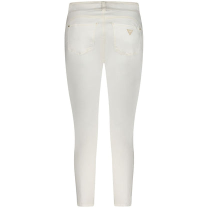 Guess Jeans White Cotton Jeans Denim
