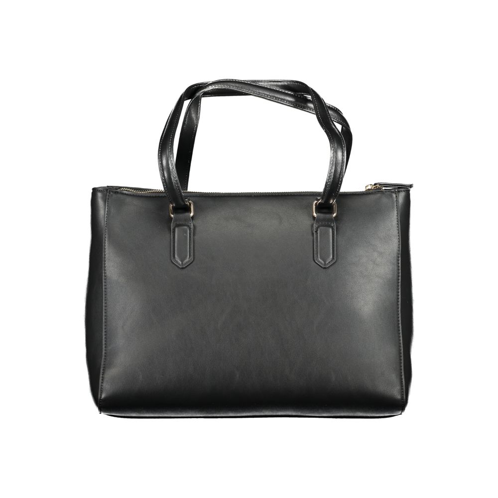 Mario Valentino Black Polyethylene Handbag