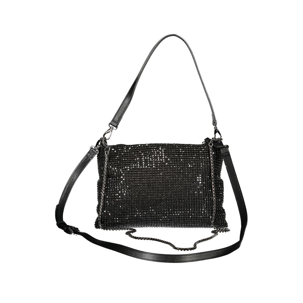 Mario Valentino Black Polyester Handbag