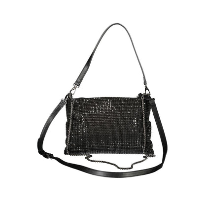 Mario Valentino Black Polyester Handbag