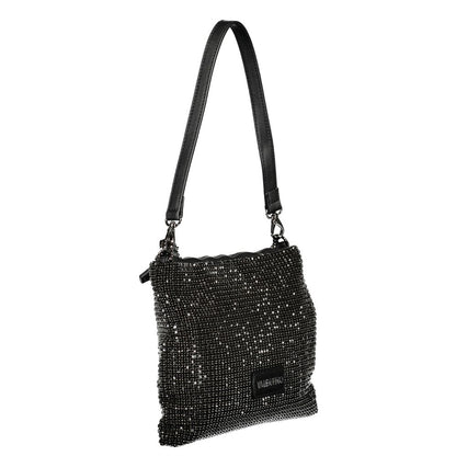 Mario Valentino Black Polyester Handbag