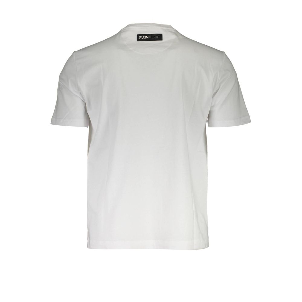 Plein Sport White Cotton T-Shirt