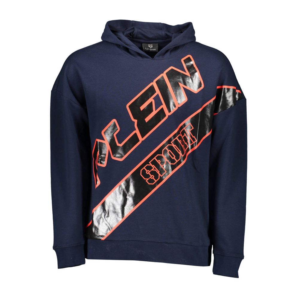 Plein Sport Blue Cotton Sweatshirt