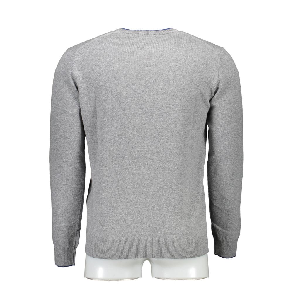 Harmont & Blaine Gray Wool Sweater