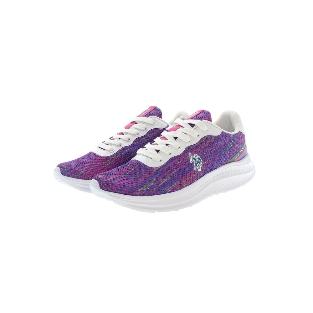 U.S. POLO ASSN. Purple Polyester Sneaker