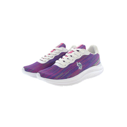 U.S. POLO ASSN. Purple Polyester Sneaker