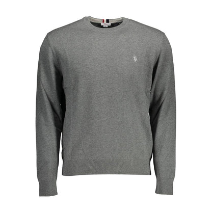 U.S. POLO ASSN. Gray Cotton Sweater