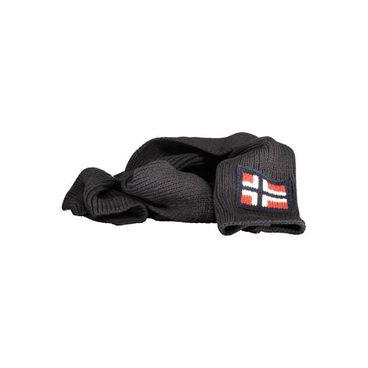 Norway 1963 Black Marabou Scarf