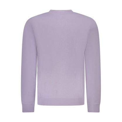 Hugo Boss Purple Cotton Sweatshirt