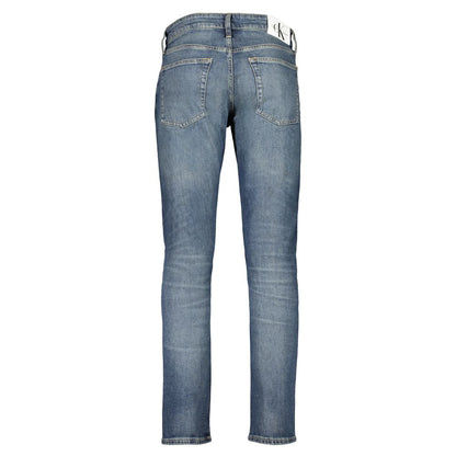 Calvin Klein Blue Cotton Men Jeans