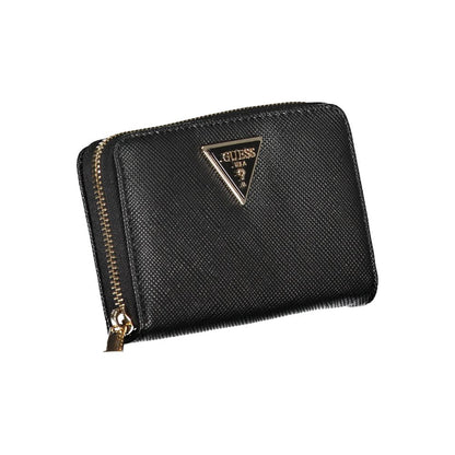 Guess Jeans Black Polyethylene Wallet