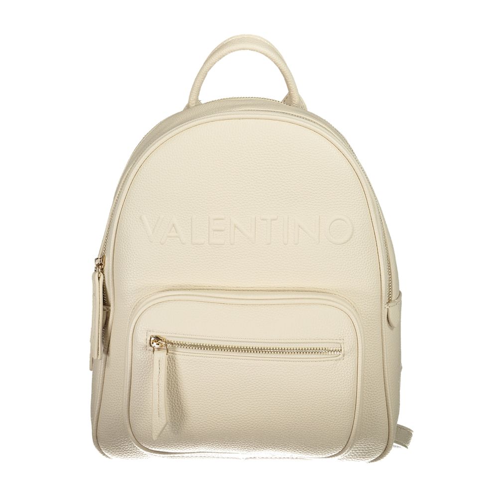 Mario Valentino Beige Polyethylene Backpack