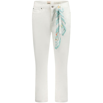 Guess Jeans White Cotton Jeans Denim