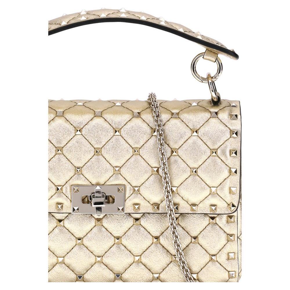 Valentino Garavani Medium Rockstud Spike Shoulder Bag VA7W2B0122IEWCESBB