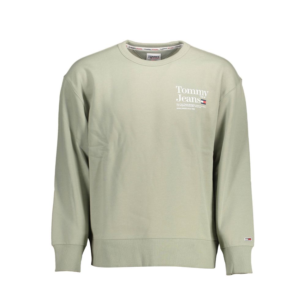 Tommy Hilfiger Green Cotton Sweatshirt