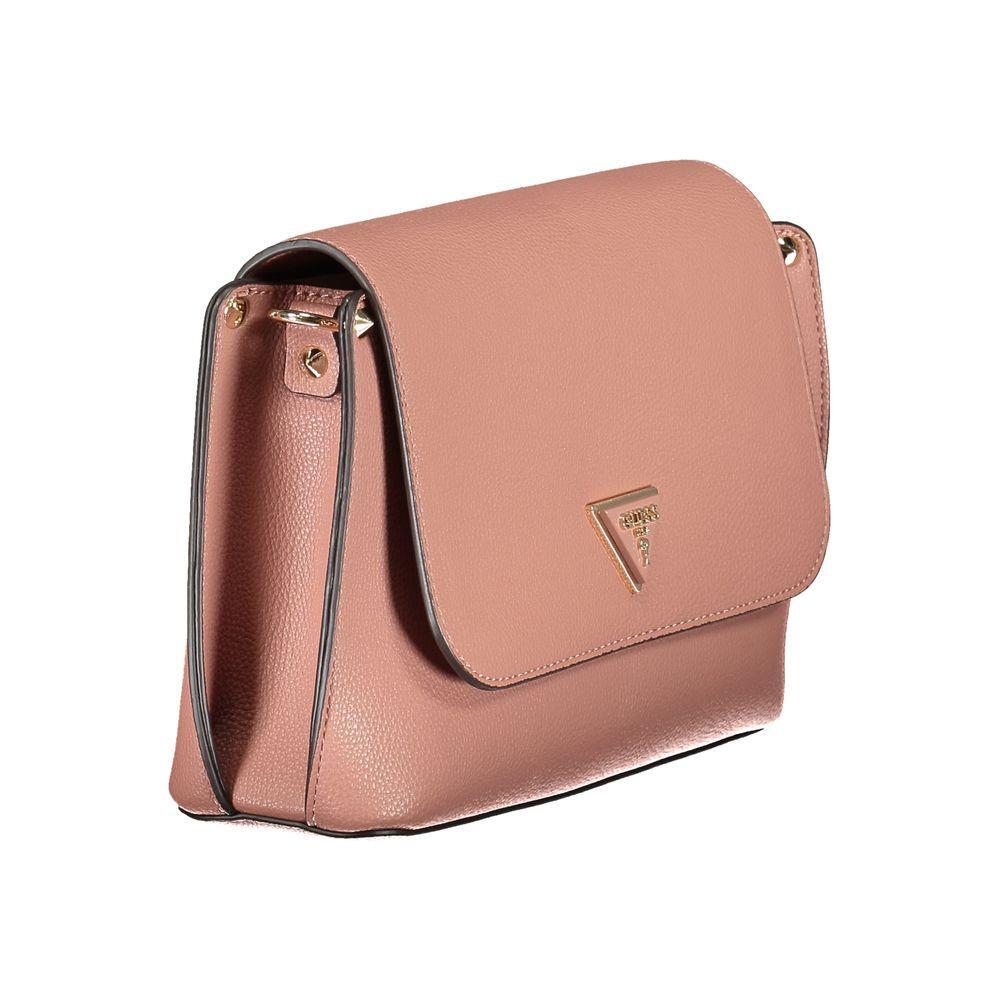 Guess Jeans Pink Polyethylene Handbag GU-23618