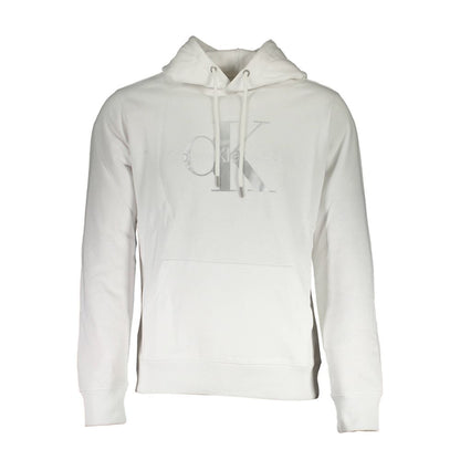 Calvin Klein White Cotton Men's Sweater