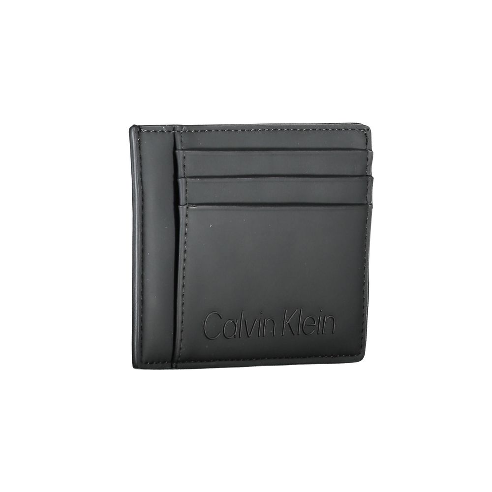 Calvin Klein Black Polyester Wallet