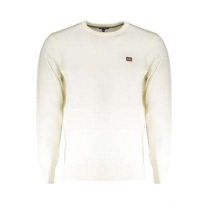 Norway 1963 White Polyester Sweater