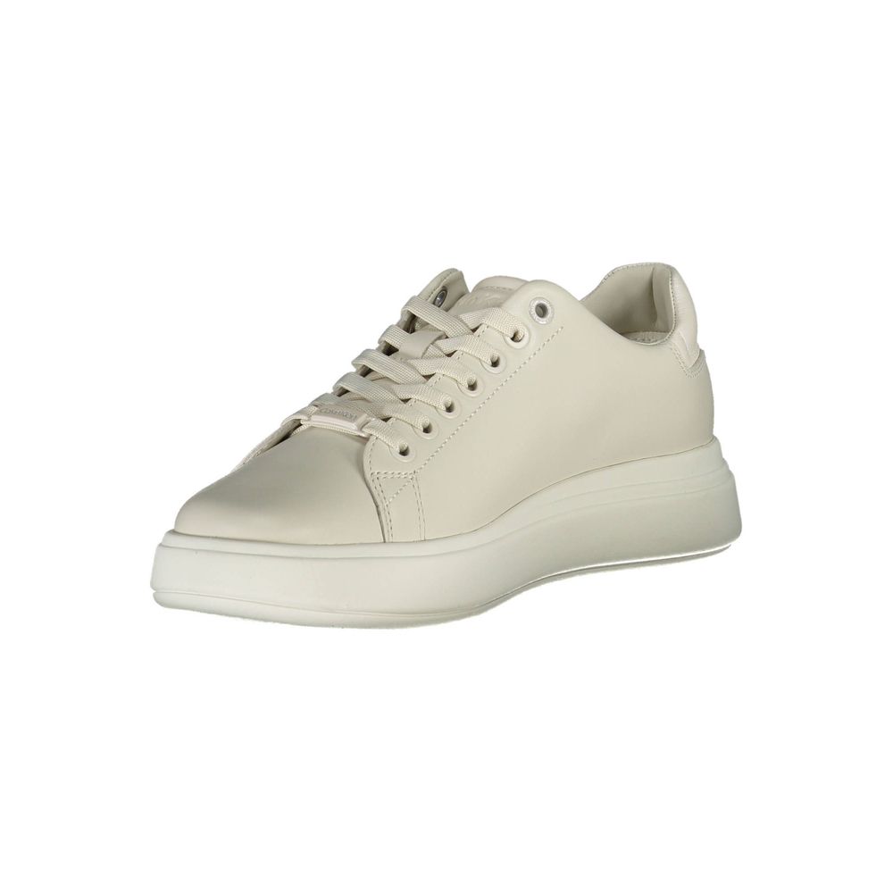 Calvin Klein Beige Polyester Sneaker