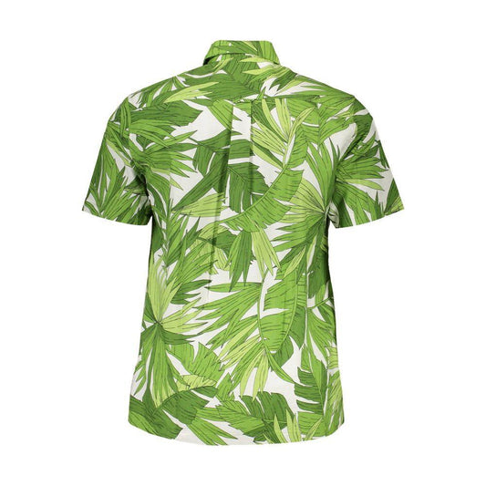 Gant Green Cotton Men Shirt GA-37008-S