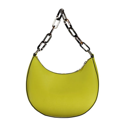 Mario Valentino Yellow Polyethylene Handbag