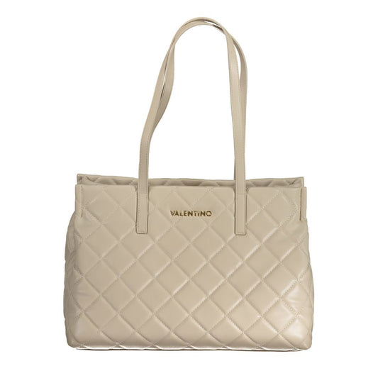 Mario Valentino Beige Polyurethane Womens Bag