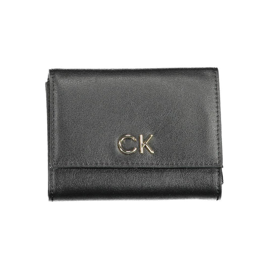 Calvin Klein Black Polyester Wallet