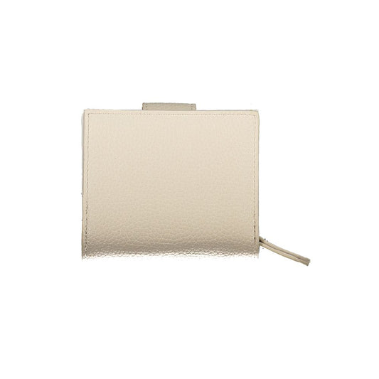Mario Valentino Brown Polyethylene Women Wallet VA-38267
