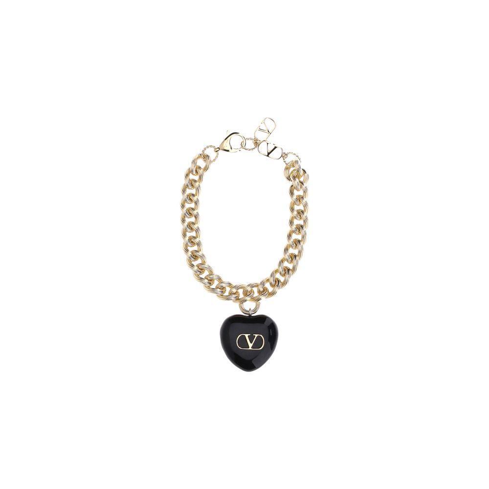Valentino Garavani Coeur Royal chain Bracelet VA-7W2J0AD4MJP0RN-M