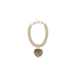 Valentino Garavani Coeur Royal chain Bracelet VA-7W2J0AD4MJP0RN-M