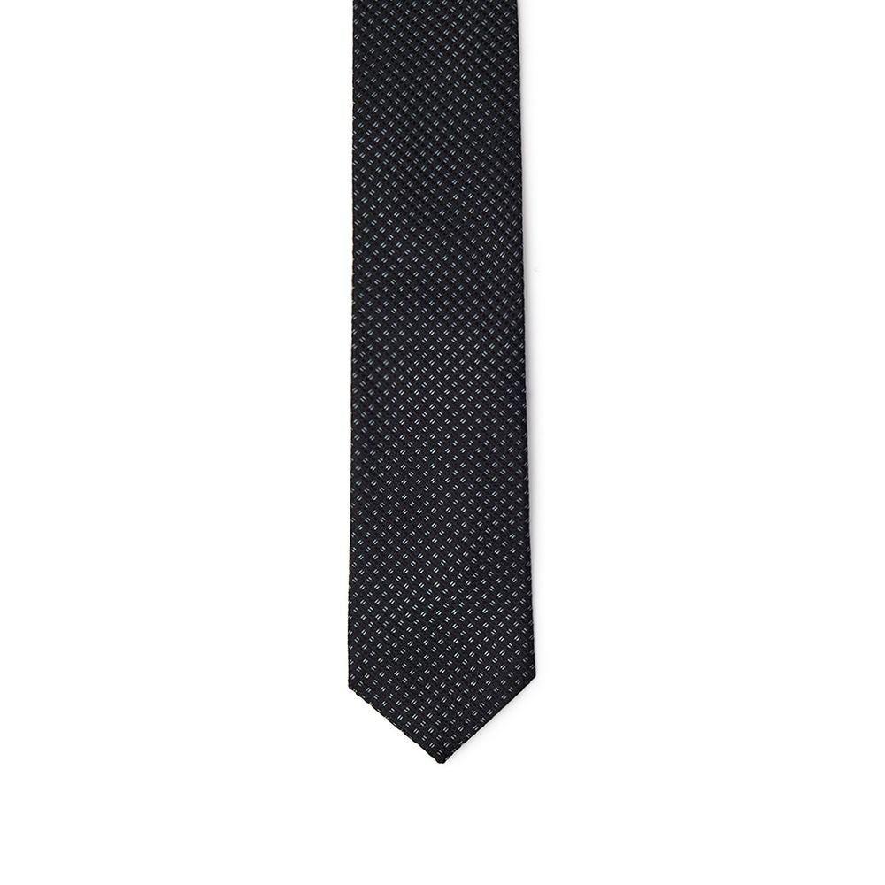 Jil Sander Black Silk Tie