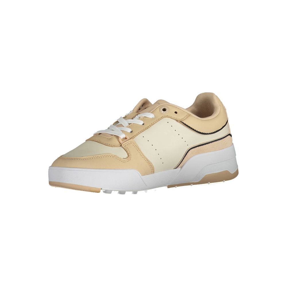 Tommy Hilfiger Beige Polyester Sneaker