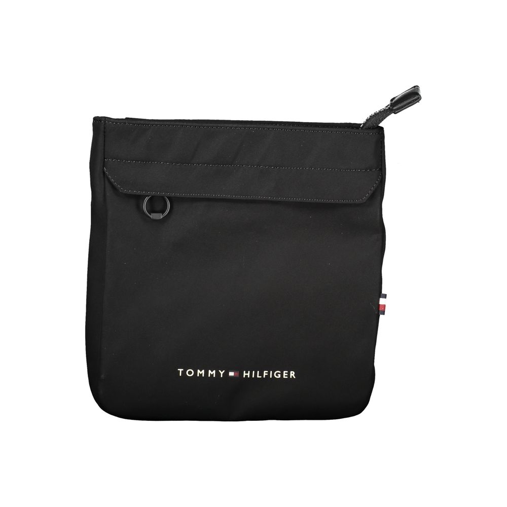 Tommy Hilfiger Black Polyester Shoulder Bag
