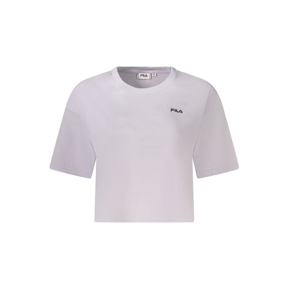Fila Pink Cotton T-Shirt