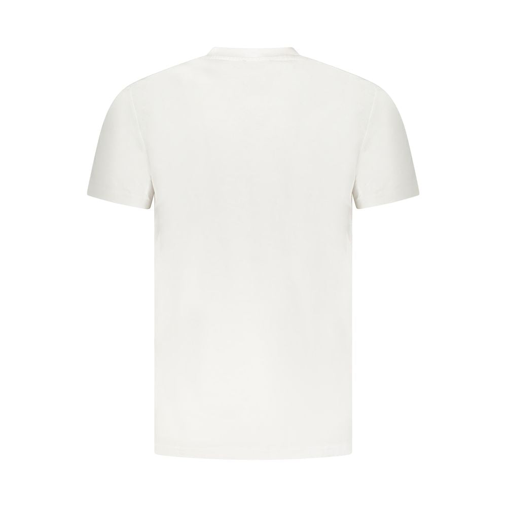 Cavalli Class White Cotton T-Shirt