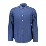 Gant Blue Cotton Men Shirt GA-37194-S